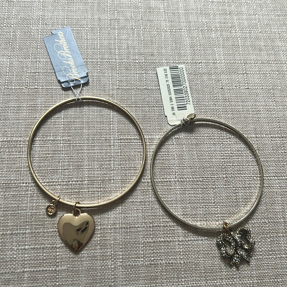 New Brooks Brothers Bangle Set